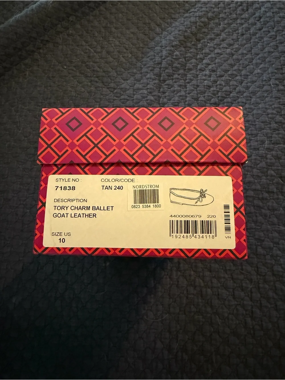 Tory Burch smooth cognac